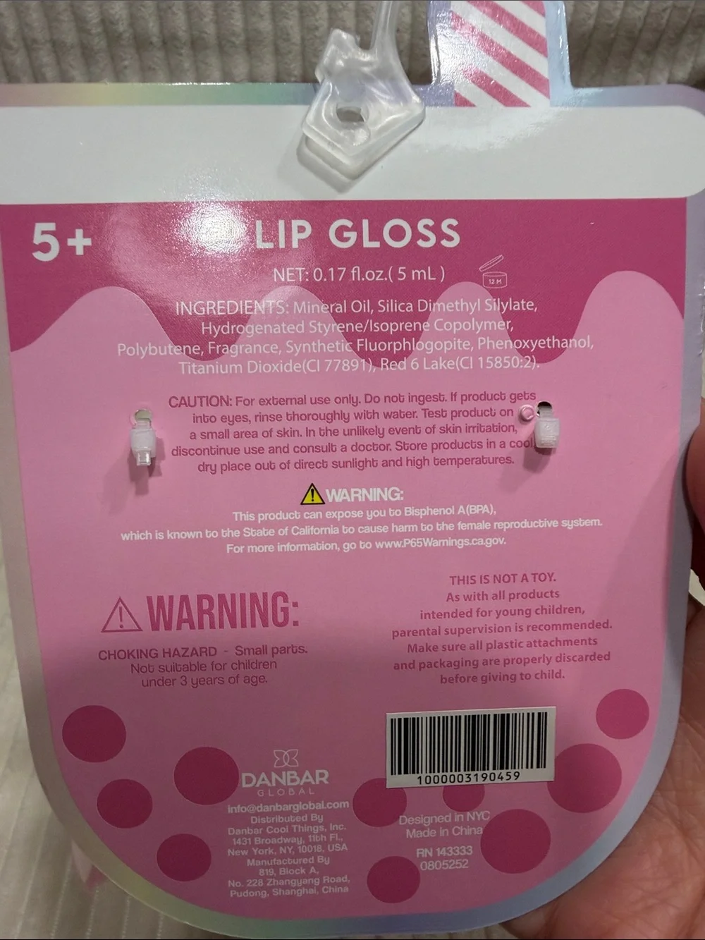 Danbar cute pink